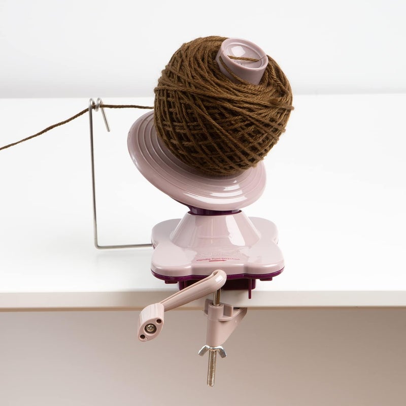 KnitPicks Yarn Ball Winder for Knitting and Crocheting (Purple) - Image 5